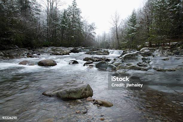 Verschneite Landschaft Greenbrier Great Smoky Die Berge Von Np Stockfoto und mehr Bilder von Appalachen-Region
