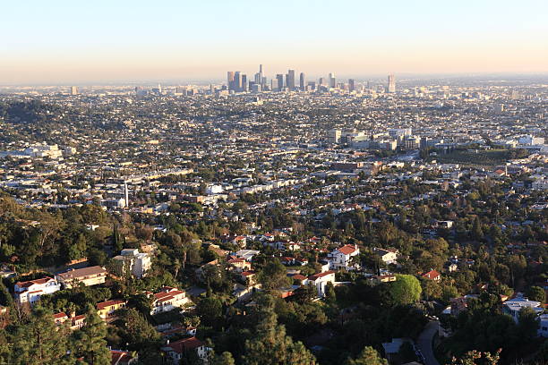istock Los Angeles at sunset 92226544