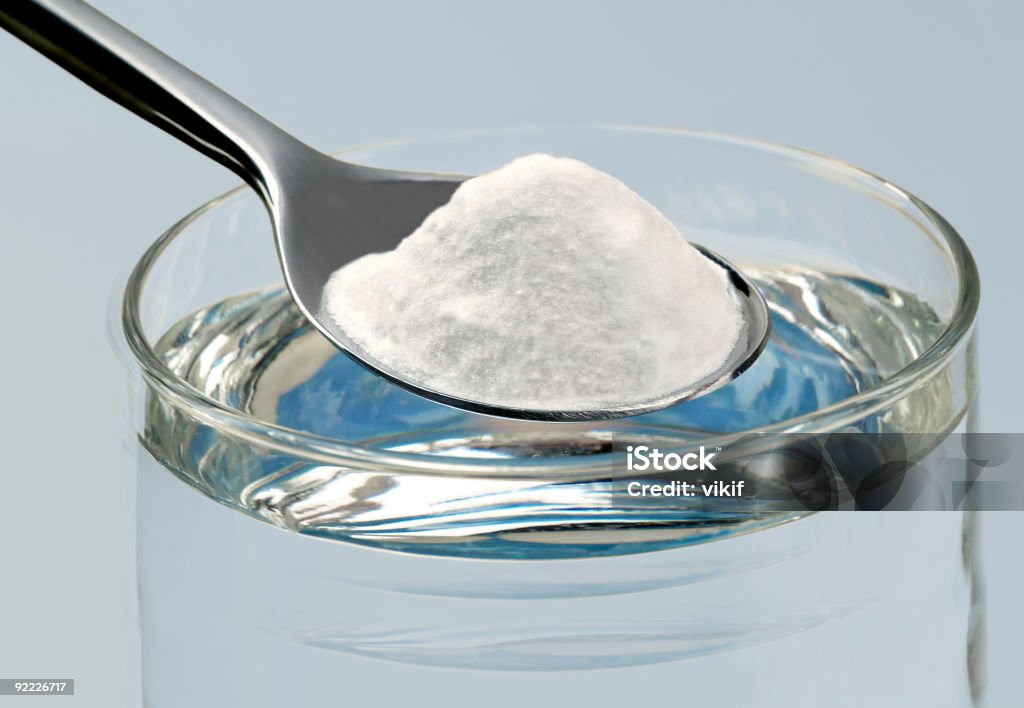 Portion baking soda - Lizenzfrei Antacida Stock-Foto