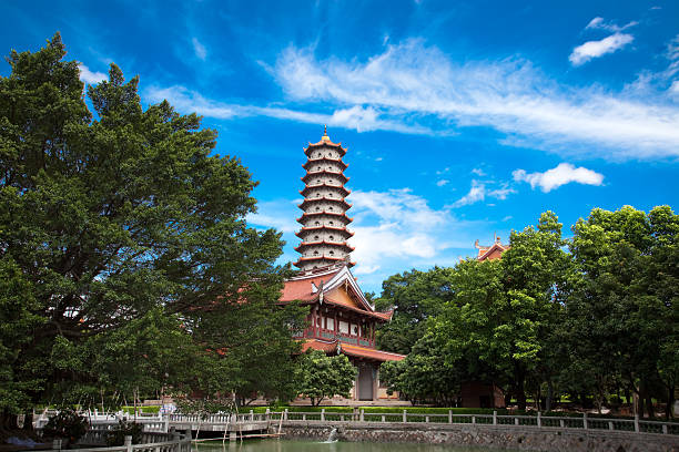 tempio xichan - fuzhou foto e immagini stock