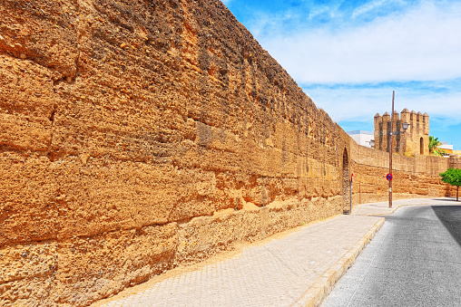 Wall of Seville (Muralla almohade de Sevilla) are a series of defensive walls surrounding the Old Town of Seville. The city has been surrounded by walls since the Roman period.