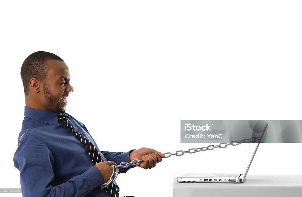 Chain Pulling  Adversity Stock Photo