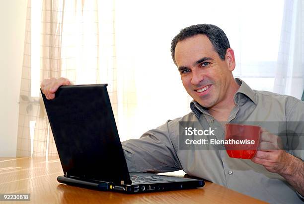 Man With Laptop Stock Photo - Download Image Now - Adult, Business, Businessman
