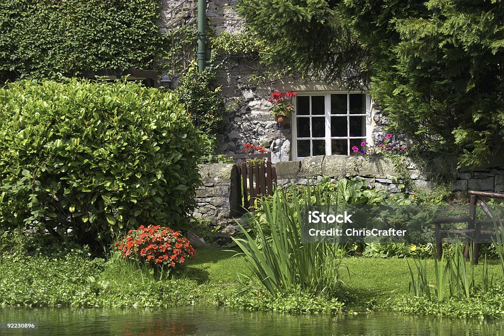 Angielski Country Garden - Zbiór zdjęć royalty-free (Anglia)