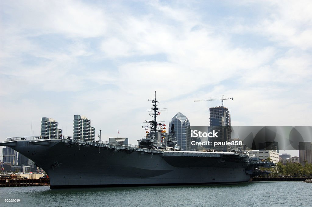 Air Craft Carrier  USS Midway Stock Photo