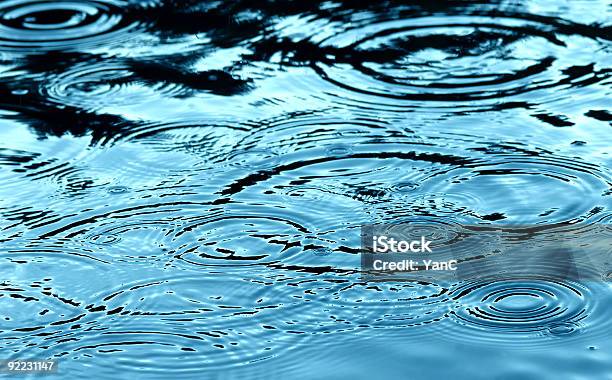 Giorno Di Pioggia - Fotografie stock e altre immagini di Acqua - Acqua, Ambientazione tranquilla, Astratto