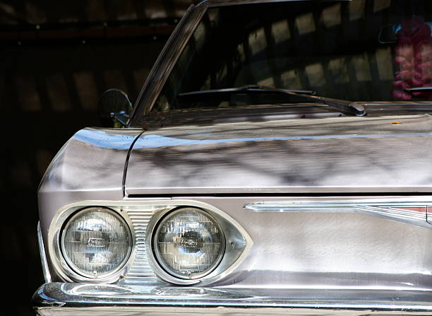 istock Half shot of a Vintage Automobile 92232093
