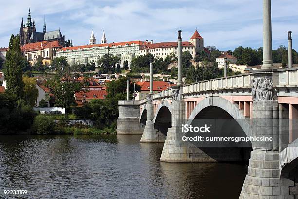 Prague Castle Stock Photo - Download Image Now - Architecture, Bohemia - Czech Republic, Bridge - Built Structure