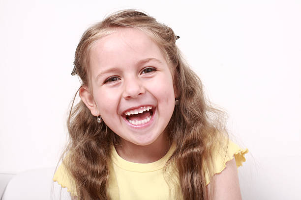 istock Cute little girl laughing 92233312