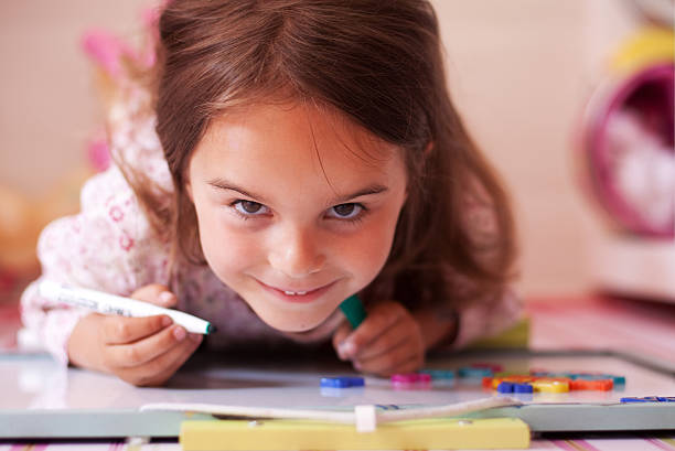 istock happy little girl 92233693