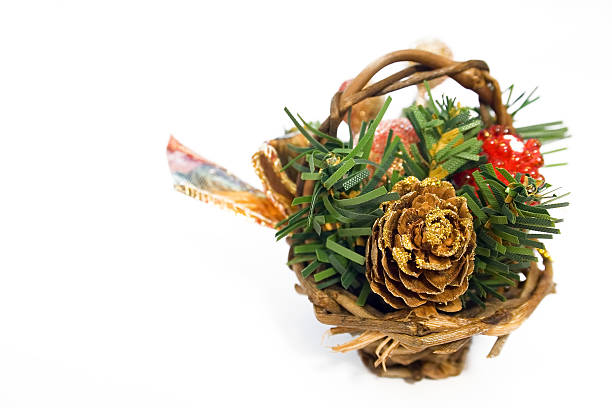 istock basket - Christmas decoration 92233967
