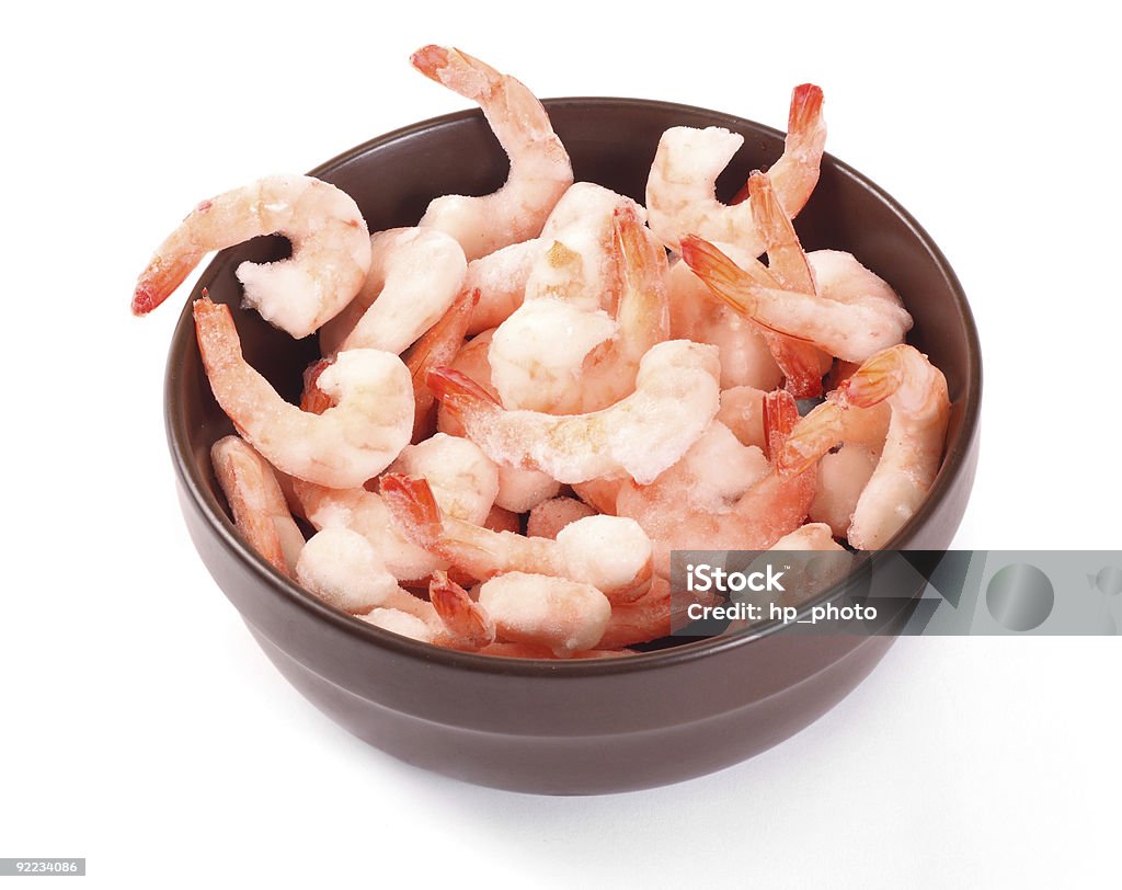 frozen de crevettes - Photo de Aliment libre de droits