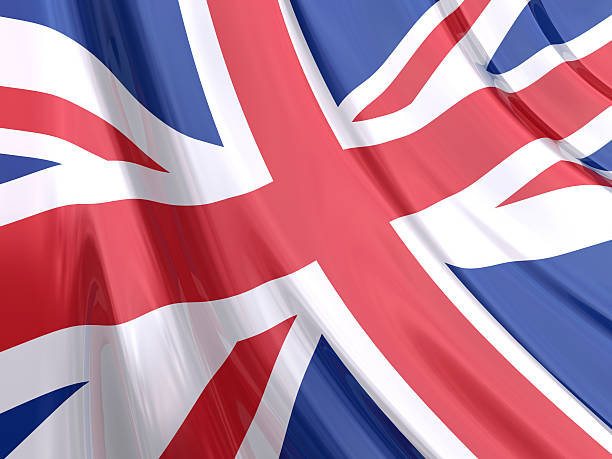istock Glossy Flag of United Kingdom 92234132