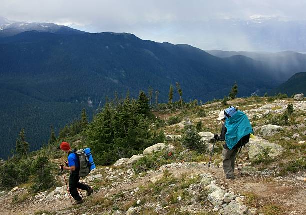 istock Hikers on the Trail near Whistler 92234479