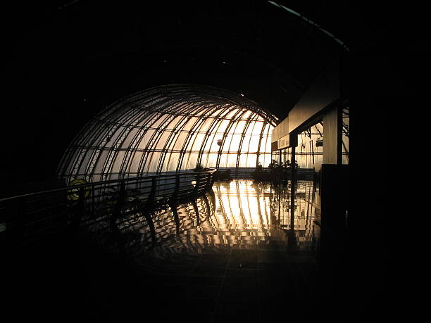 istock Sunset at the Airport 92235316