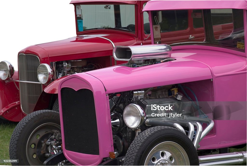 Street Rods  Drag Racing Stock Photo