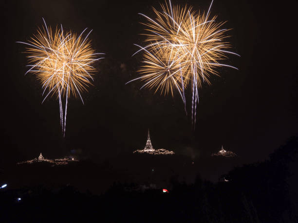 istock fire work at kao wang  petchaburi province 922355212