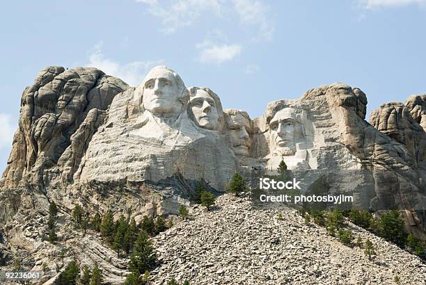 Monumento Nacional Del Monte Rushmore 9 Foto de stock y más banco de imágenes de Abraham Lincoln - Abraham Lincoln, Cabeza humana, Cara humana