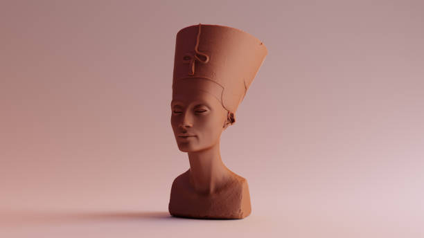 istock Clay Chocolate Bust of Nefertiti 922362672