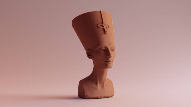 istock Clay Chocolate Bust of Nefertiti 922363010
