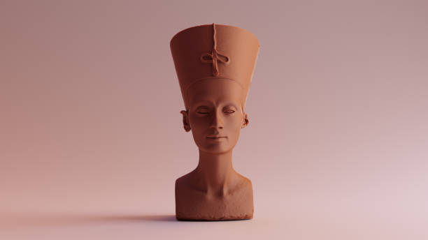 istock Clay Chocolate Bust of Nefertiti 922363012