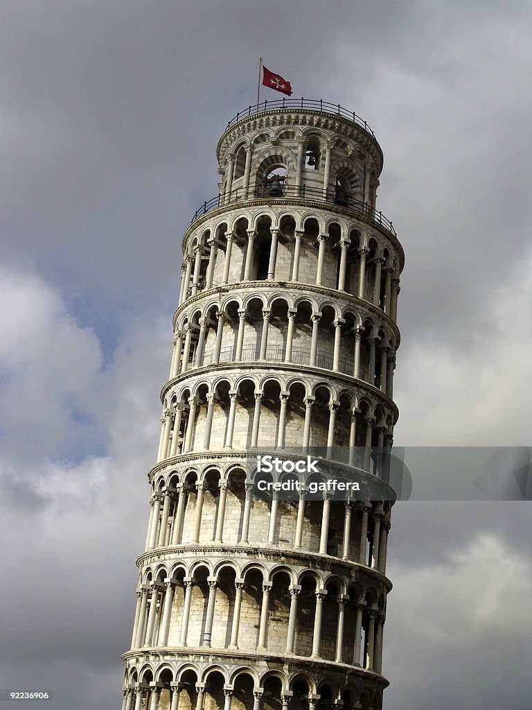 Turm von Pisa - Lizenzfrei Architektonische Säule Stock-Foto