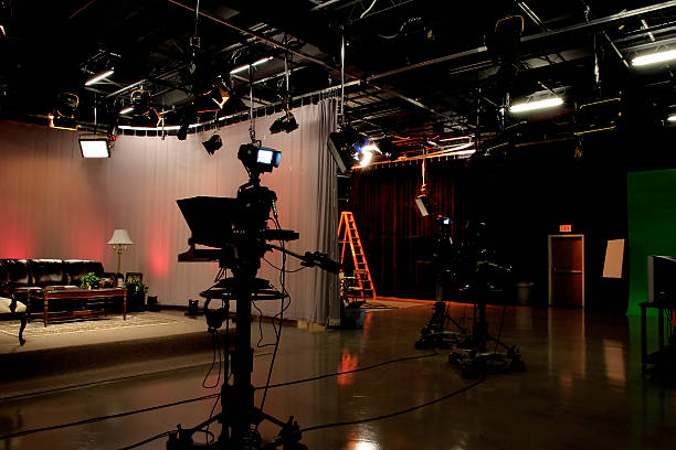 Life's a Stage Part 3 TV Production studio film studio photos stock pictures, royalty-free photos & images