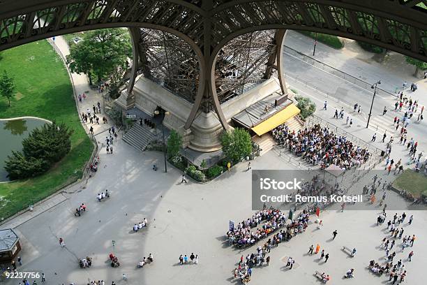 Eiffelturm Tower Stockfoto und mehr Bilder von Paris - Paris, Schlange bilden, Tourist