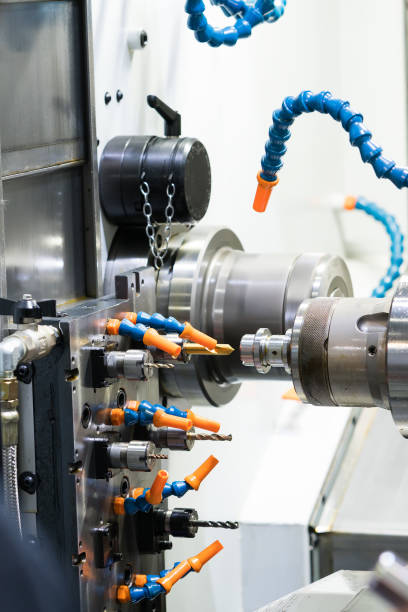 istock machining automotive part by cnc turning machine 922379570