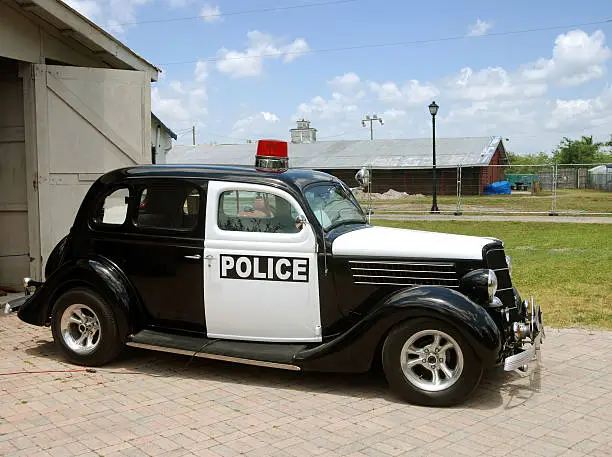 Photo of Old police car