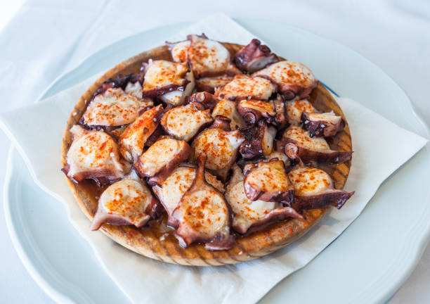 istock Galician style octopus, Galician octopus 922380288
