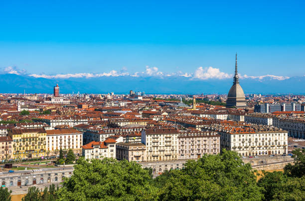 istock Panorama of Turin skyline 922380740