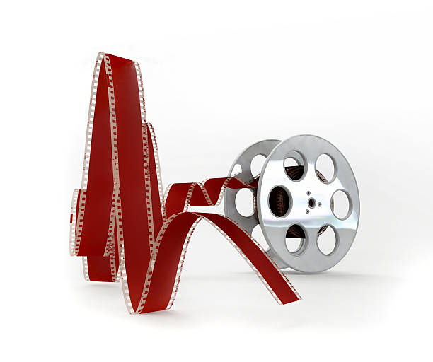 istock Film Reel on White background 92238220