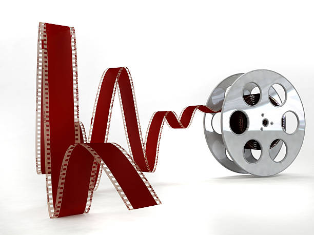 istock Film Reel on White background 92238222