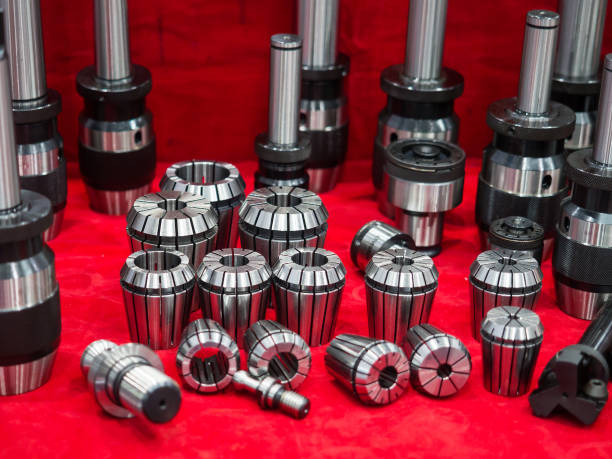 istock High precision drilling holder, milling chuck and collet for high accuracy part manufaturing 922383118