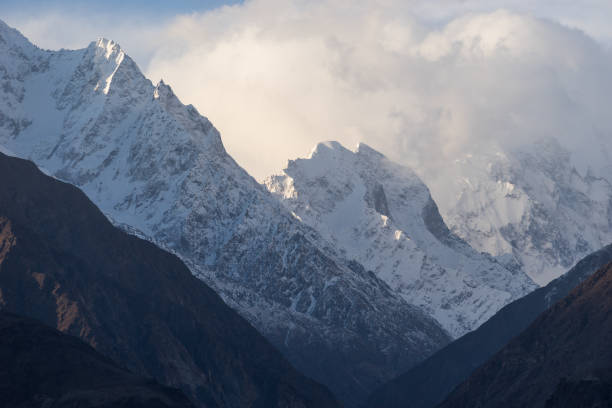 istock Snow peak of Karakoram mountain range in Gilgit, Pakistan 922384220