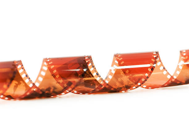 istock Roll of film isolated on the white background 92238677