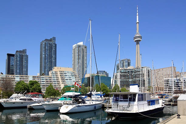 istock Toronto marina and skyline 92238986