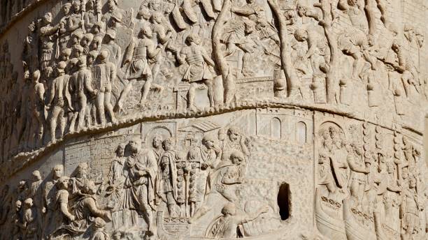 istock Trajan Pillar, part of the stone masonries 922404340
