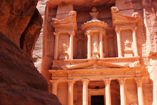 The Monastery in Petra, Jordan.