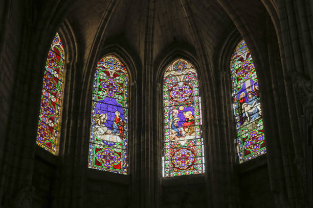 istock Saint Nazaire Cathedral in Beziers indoors 922410876