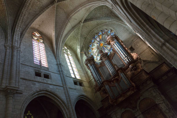 istock Saint Nazaire Cathedral in Beziers indoors 922410932