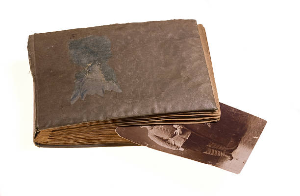 istock Old photo album 92241322