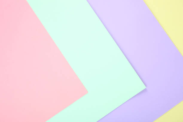 istock Background of pastel colored paper 922415552