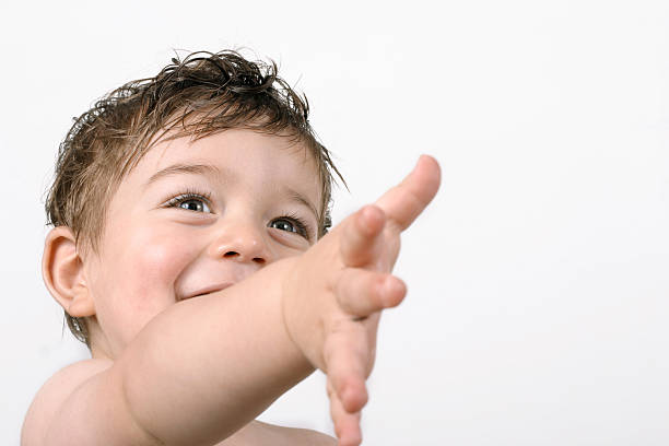 istock Friendly boy glad to meet you! 92241701