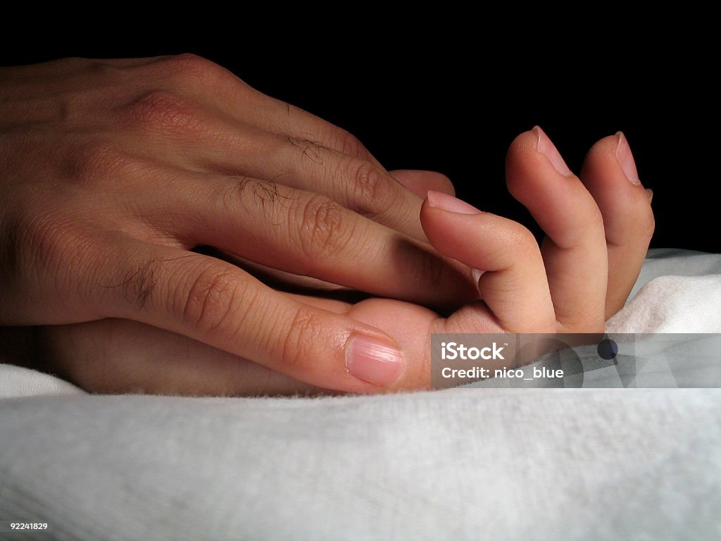 Duas mãos - Royalty-free Comportamento sexual humano Foto de stock