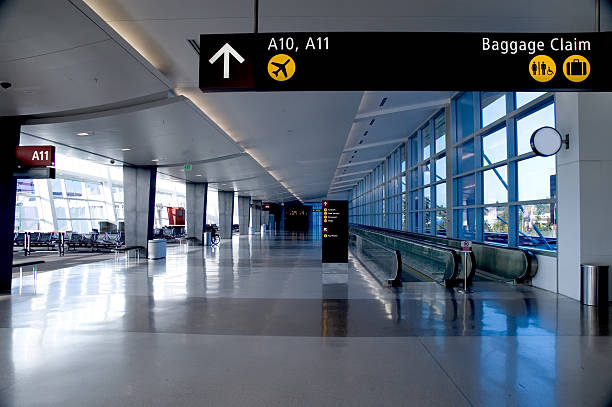 Airport 8 stock photo