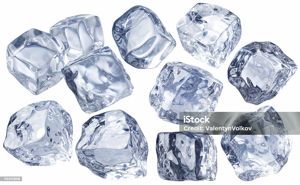 Square Ice Design Square Ice Cubes On A White Background Stock Photo - Download Image Now ...