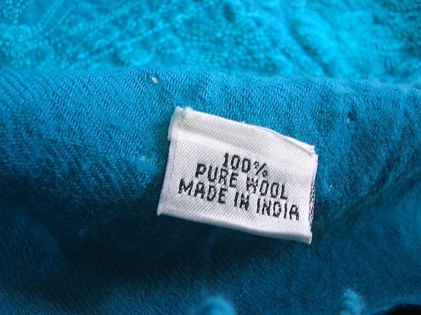 made in índia - wool thread textile textured imagens e fotografias de stock