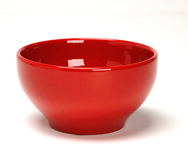istock A photograph of a red ceramic bowl 92241944